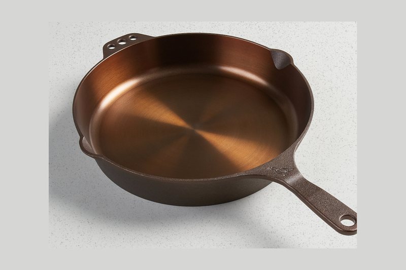 Smithey No. 12 polished cast iron skillet
